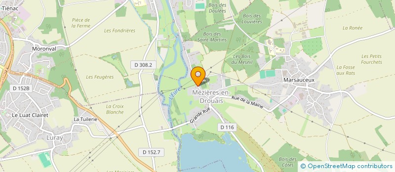 localisation de l'entreprise SCI JCD à MEZIERES-EN-DROUAIS