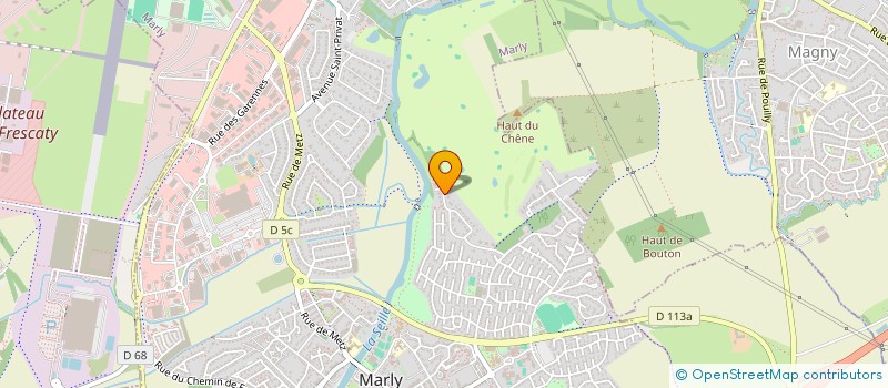 localisation de l'entreprise SCI JCD  MARLY
