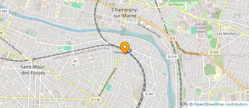 localisation de l'entreprise SCI JCD à SAINT-MAUR-DES-FOSSES