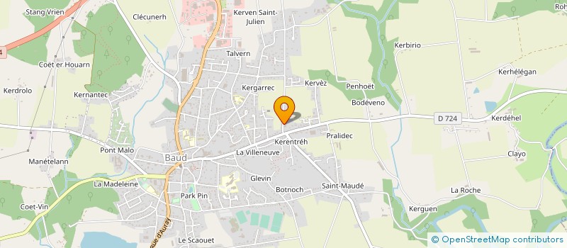 localisation de l'entreprise SCI JCD IMMO  BAUD