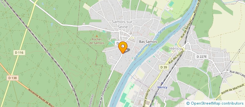 localisation de l'entreprise SCI JCDEL  SAMOIS-SUR-SEINE