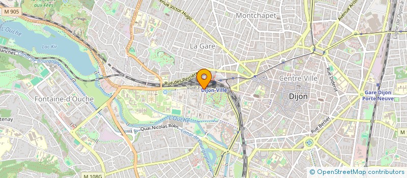 localisation de l'entreprise SCI JCEM à DIJON