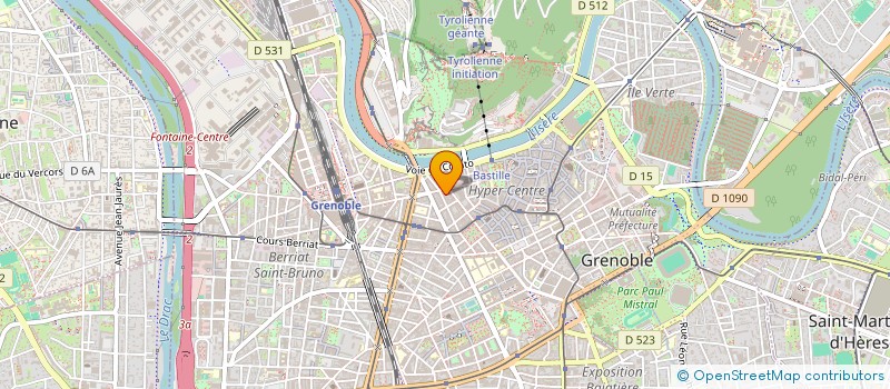 localisation de l'entreprise SCI JCFDS à GRENOBLE
