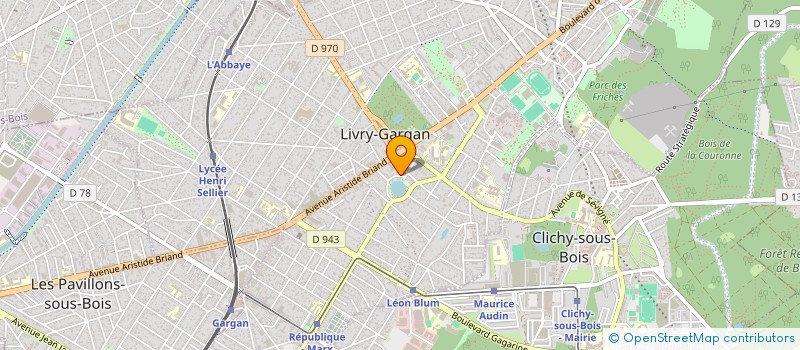 localisation de l'entreprise SCI JCG à LIVRY-GARGAN