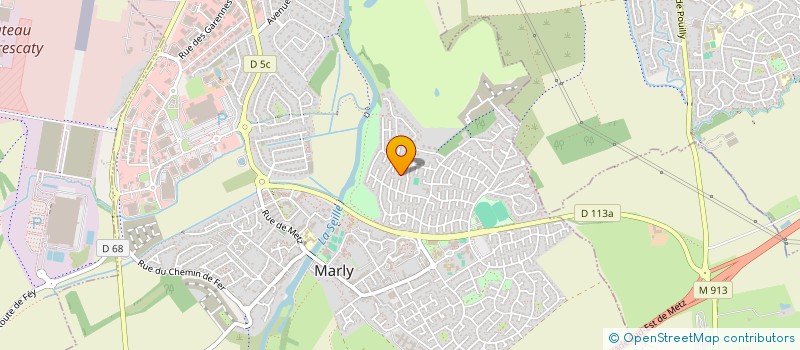 localisation de l'entreprise SCI JCG à MARLY
