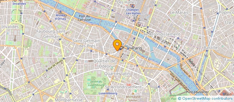 localisation de l'entreprise SCI JCGS  PARIS