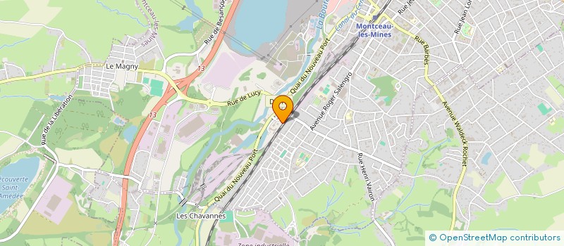 localisation de l'entreprise SCI JCL à MONTCEAU-LES-MINES