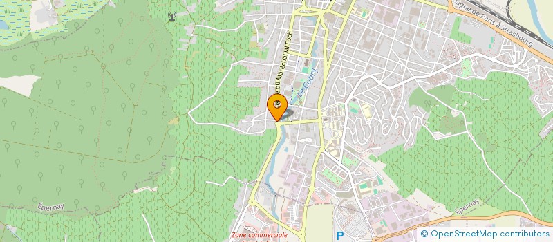 localisation de l'entreprise SCI JCL  EPERNAY