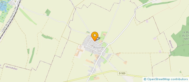 localisation de l'entreprise SCI JCL  ROUVREL