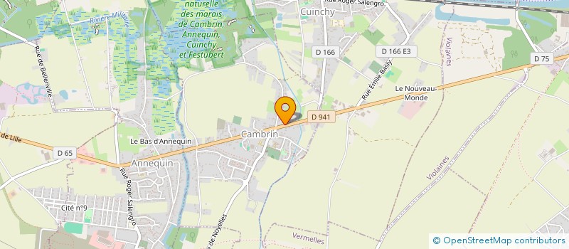 localisation de l'entreprise SCI JCL IMMOBILIER  CAMBRIN