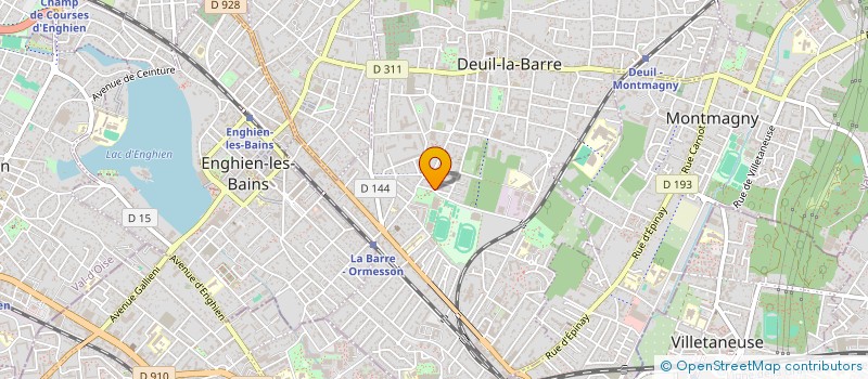 localisation de l'entreprise SCI JCLC  DEUIL-LA-BARRE