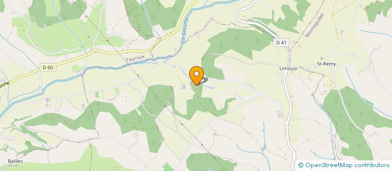 localisation de l'entreprise SCI JCLC  FAUROUX