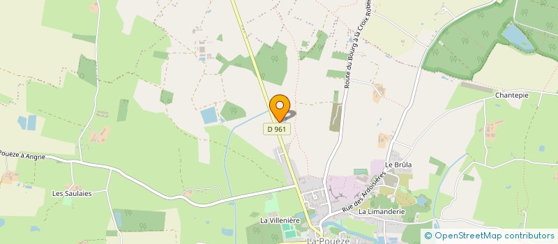 localisation de l'entreprise SCI JCLH  ERDRE-EN-ANJOU