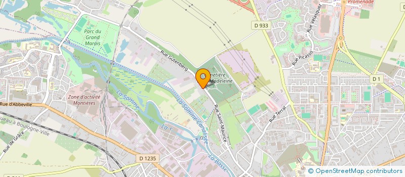 localisation de l'entreprise SCI JCLMT à AMIENS