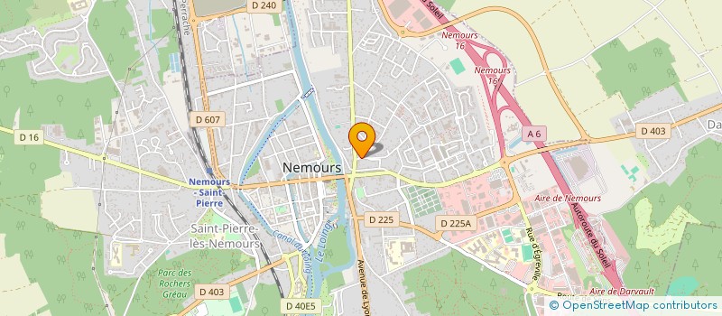 localisation de l'entreprise SCI JCLP  NONVILLE