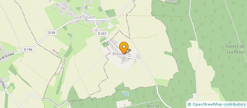 localisation de l'entreprise SCI JCM  BREVILLERS