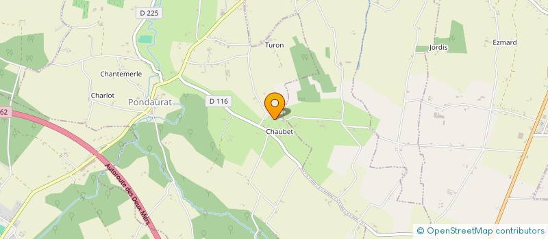 localisation de l'entreprise SCI JCMB  PONDAURAT