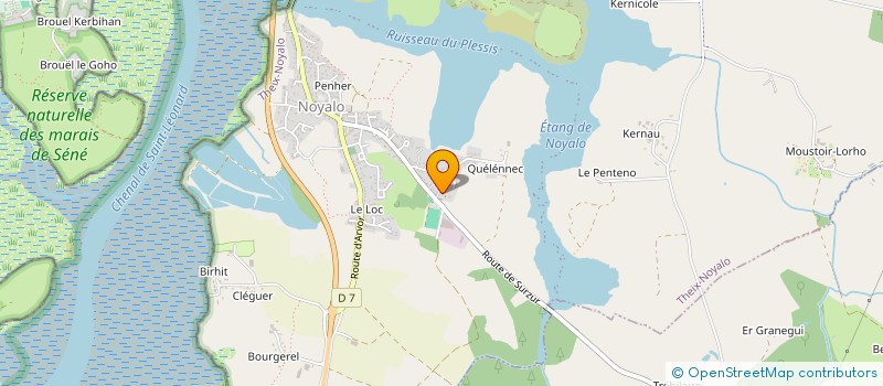 localisation de l'entreprise SCI JCMV  THEIX-NOYALO