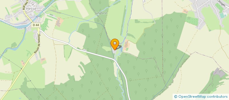 localisation de l'entreprise SCI JCMV  HESSE