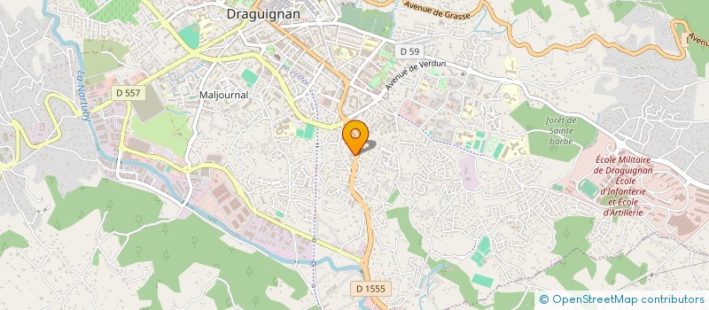 localisation de l'entreprise SCI JCMVL à DRAGUIGNAN