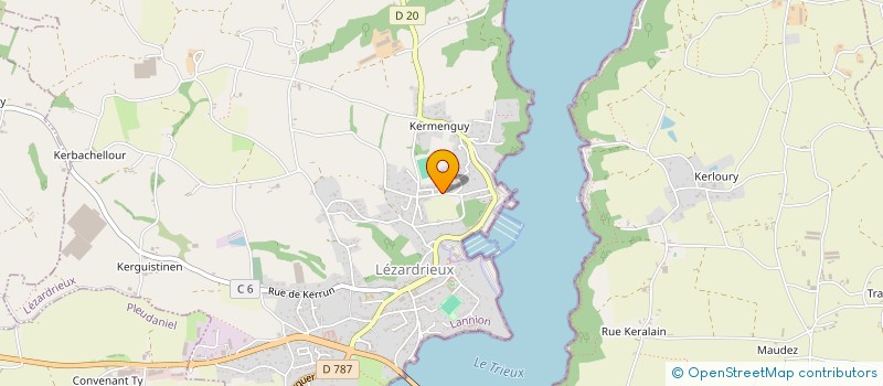 localisation de l'entreprise SCI JCN  LEZARDRIEUX