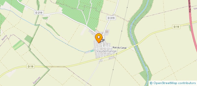 localisation de l'entreprise SCI JCN  VAUDEMANGE