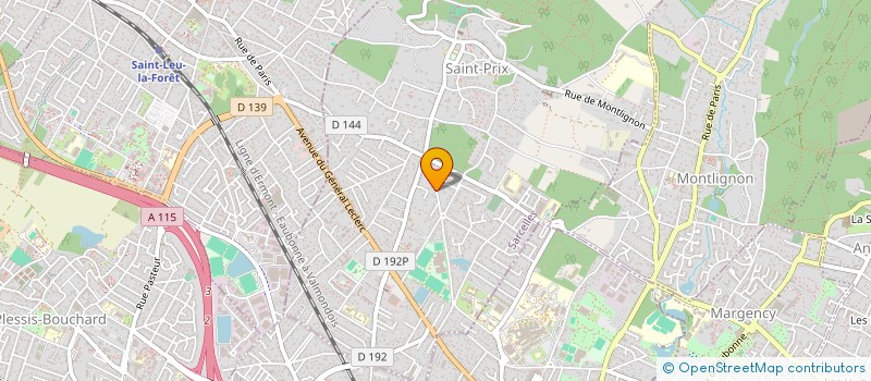 localisation de l'entreprise SCI JCNP à SAINT-PRIX