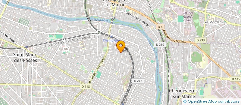 localisation de l'entreprise SCI JCNVL à SAINT-MAUR-DES-FOSSES