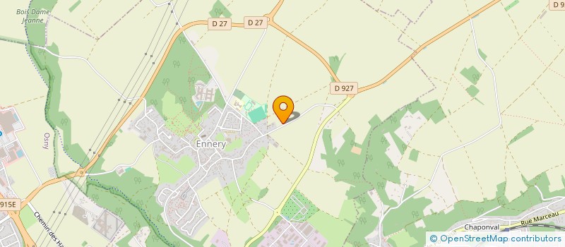 localisation de l'entreprise SCI JCO  ENNERY