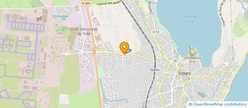 localisation de l'entreprise SCI JCP  ISTRES