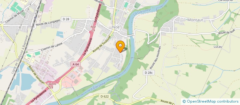 localisation de l'entreprise SCI JCP IMMO  NOE