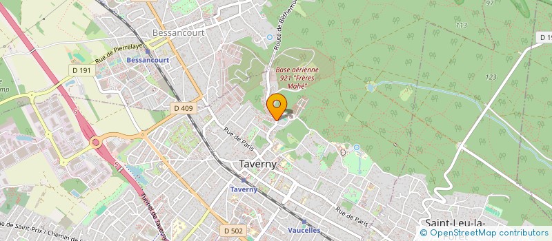 localisation de l'entreprise SCI JCP PIERRELAYE  TAVERNY