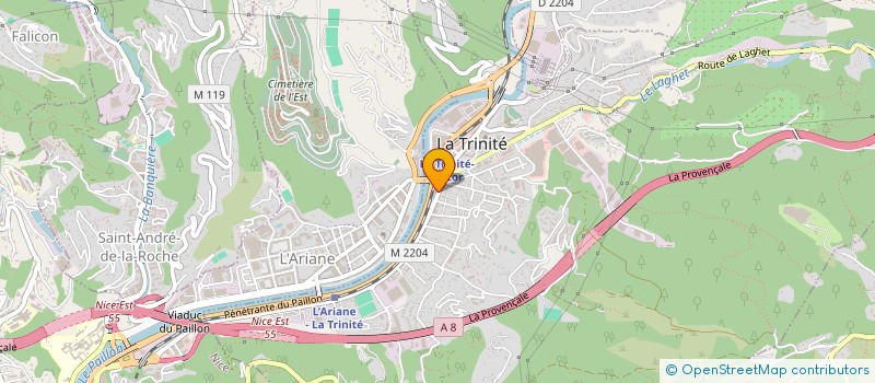 localisation de l'entreprise SCI JCPA à LA TRINITE