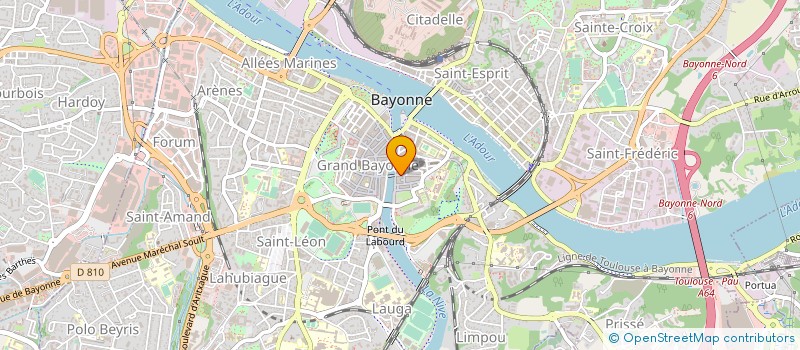 localisation de l'entreprise SCI JCPMS à BAYONNE