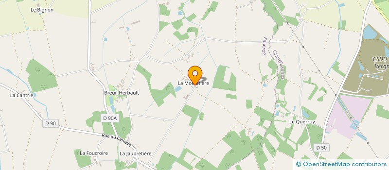 localisation de l'entreprise SCI JCPS  SAINT-CHRISTOPHE-DU-LIGNERON