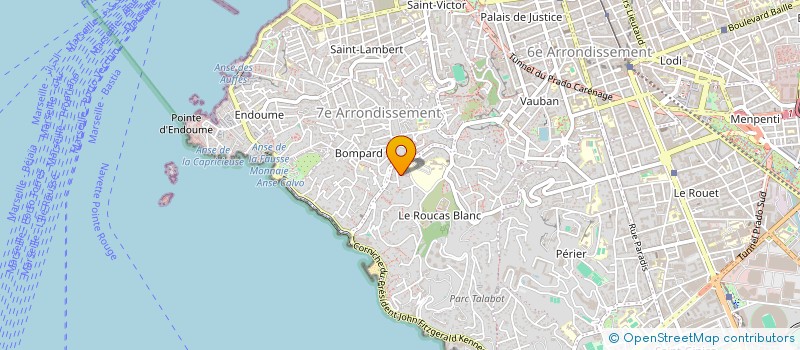 localisation de l'entreprise SCI JCR 83 à MARSEILLE