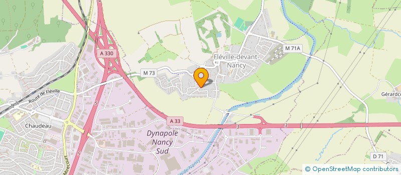 localisation de l'entreprise SCI JCR IMMOBILIER  FLEVILLE-DEVANT-NANCY