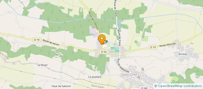 localisation de l'entreprise SCI JCS  SAINT-CHEF