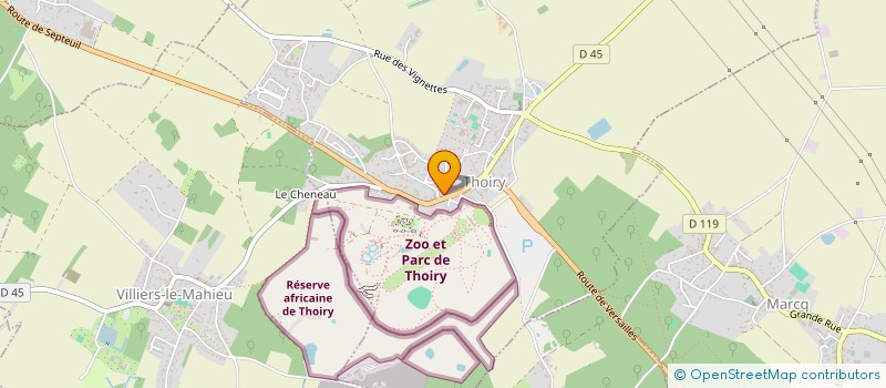 localisation de l'entreprise SCI JCSB  THOIRY