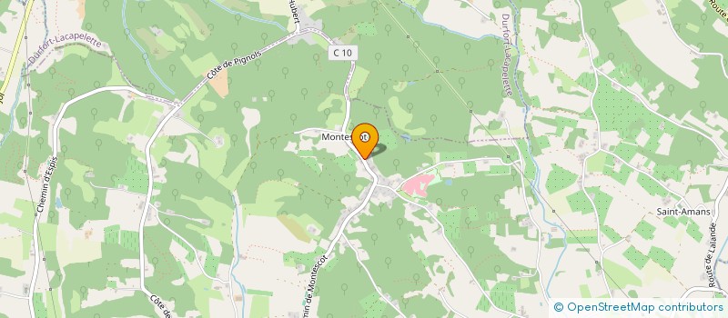 localisation de l'entreprise SCI JCSF  MOISSAC