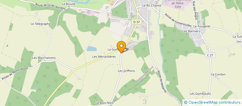localisation de l'entreprise SCI JCTI à CHATEAU-RENARD