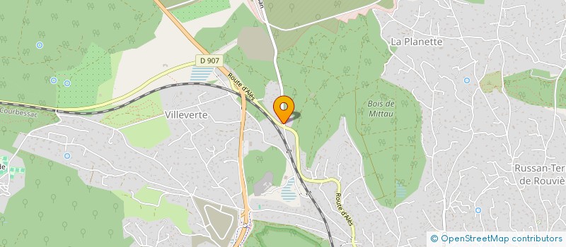 localisation de l'entreprise SCI JCTR  NIMES