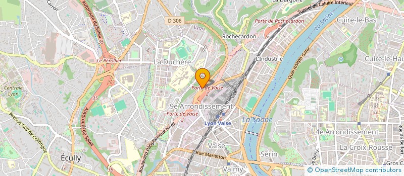 localisation de l'entreprise SCI JCVM  LYON 9EME