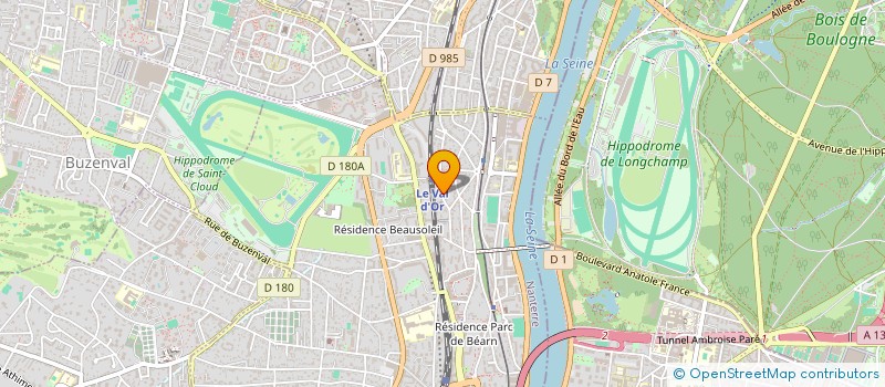 localisation de l'entreprise SCI JCVPR à SAINT-CLOUD