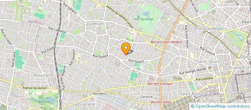 localisation de l'entreprise SCI JD  BORDEAUX