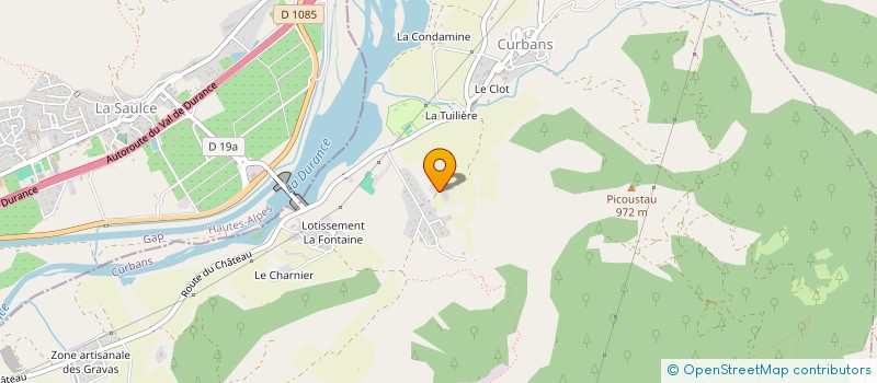 localisation de l'entreprise SCI JD IMMO à CURBANS