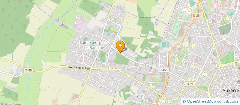 localisation de l'entreprise SCI JD INVEST  SAINT-GEORGES-SUR-BAULCHE