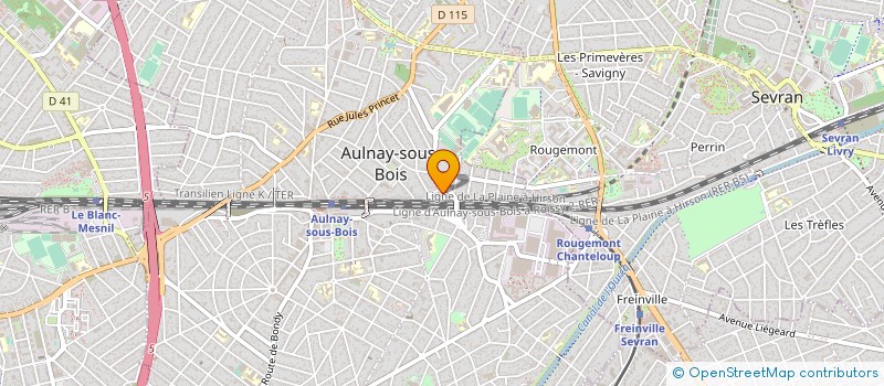 localisation de l'entreprise SCI JD NELSON à AULNAY-SOUS-BOIS
