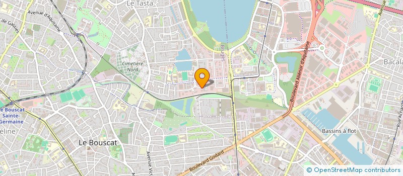 localisation de l'entreprise SCI JD PAU  BRUGES