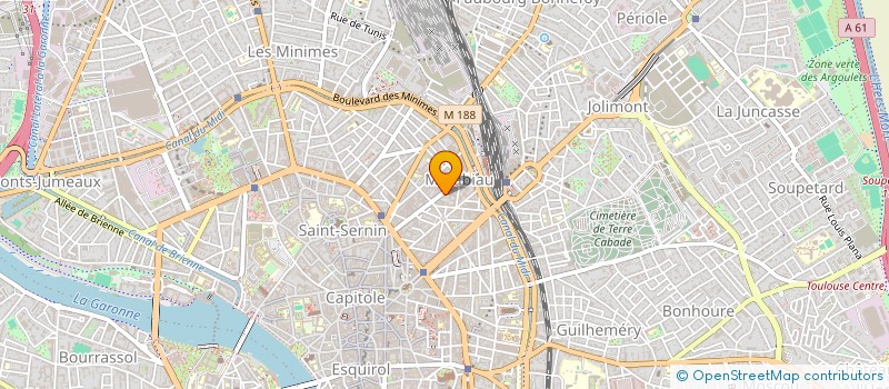 localisation de l'entreprise SCI JD2 à TOULOUSE
